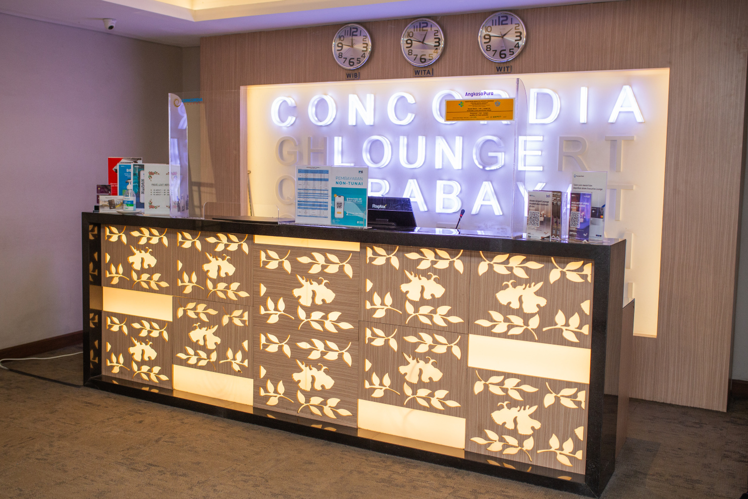 Concordia Lounge Surabaya (Domestik) T1, Bandara Internasional Juanda (SUB), oleh IASH