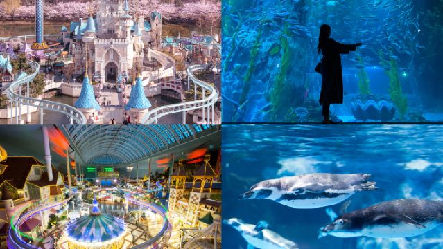 ทัวร์ 1 วัน ล็อตเตเวิลด์ + ล็อตเตเวิลด์ อควาเรียม