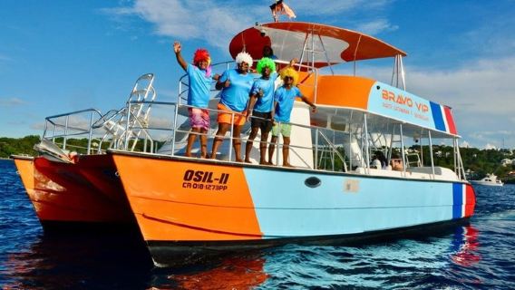 Puerto Plata Party Boat: Snorkeling, Open Bar & Tropical Buffet