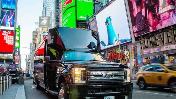 Tour de un día en autobús turístico por Nueva York, EE. UU. | Techo de cristal/autobús con precio máximo y crucero