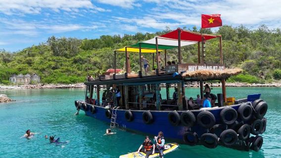 Tour khám phá đảo Nha Trang Việt Nam (Lặn biển + trượt ống nước + trải nghiệm chèo SUP + bao gồm bữa trưa BBQ)