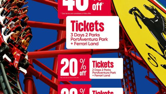 PortAventura World & Ferrari Land: Giriş Bileti