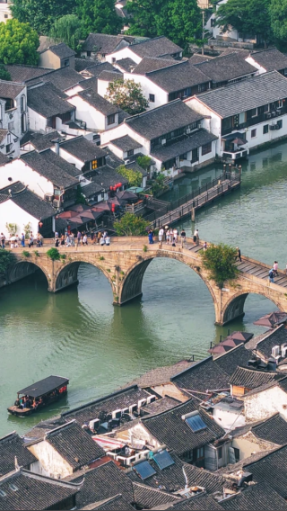 Shanghai Zhujiajiao ancient town half-day tour [optional Chinese/English]