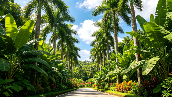 Sanya|Haikou + Taman Botani Tropika Xinglong + Kampung Bali lawatan sehari (Hiburan tulen|Tiada helah)
