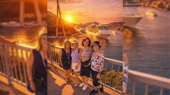 Dubrovnik: Panoramic Cabrio Bus Tour & Sunset Experience