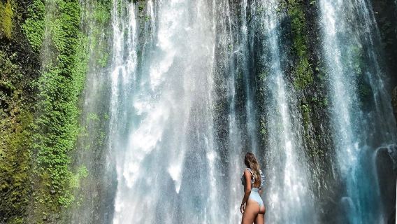 龍目島Gile瀑布一日遊【雙人成行+雙瀑布+專車接送+午餐】