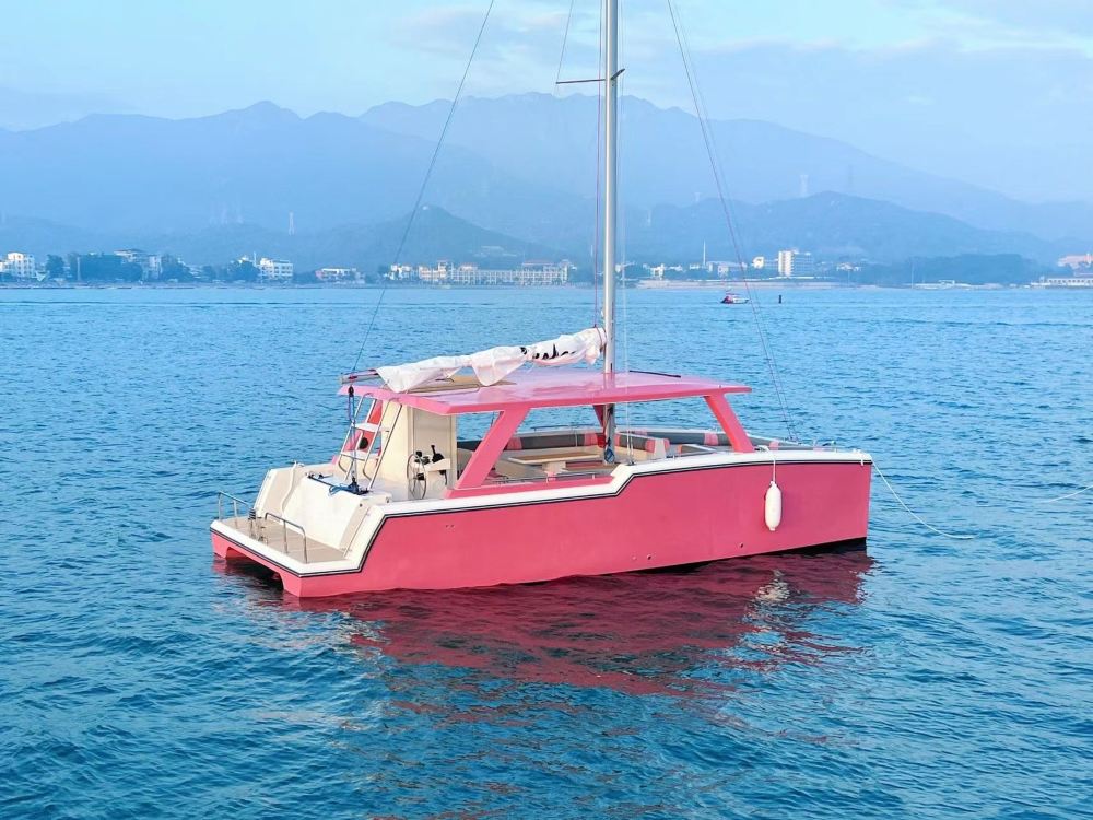 【惠州遊艇出海】惠州巽寮灣出海團建轟趴玩海全新38尺網紅雙體帆船包船出海 | Trip.com