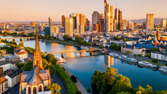 Germany + Frankfurt History Museum + Wertheim + Main River Street one-day tour
