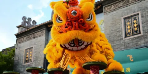 佛山祖廟+嶺南天地+梁園+南風古灶一日遊@武術醒獅表演&含票