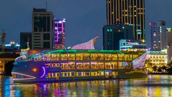 Hành trình đêm Sài Gòn quyến rũ · 4 giờ|Khởi hành từ TP. Hồ Chí Minh