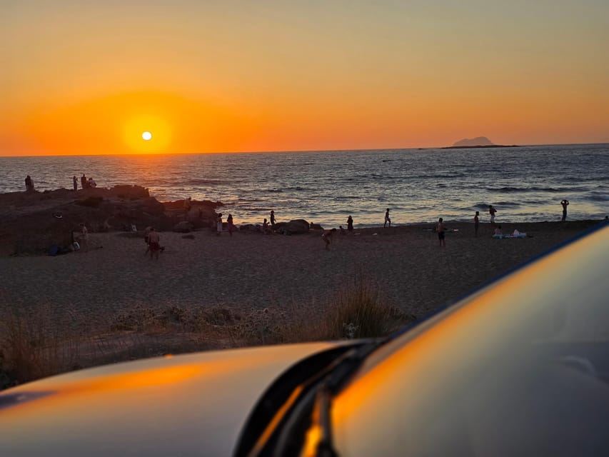 Fuga al tramonto a Falasarna – Piccolo gruppo