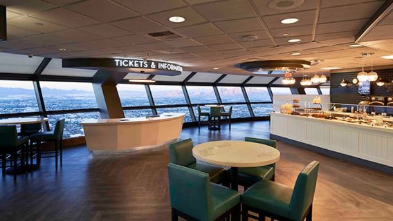 Las Vegas : billet pour la plateforme d'observation de la tour STRAT