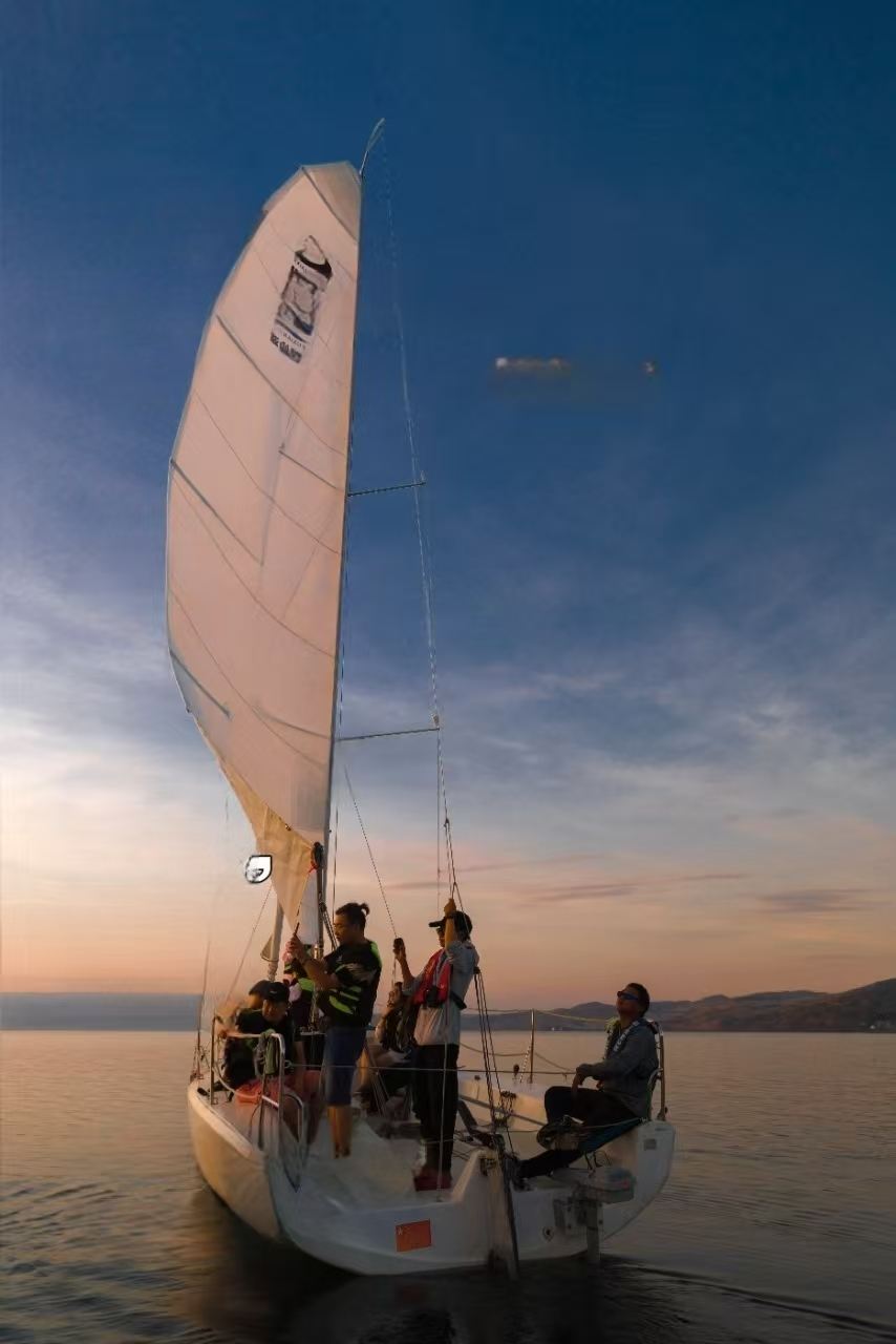 【撫仙湖帆船】雲南昆明玉溪撫仙湖帆船拼船包船暢遊~撫仙湖帆船團建出遊體驗升帆觀光