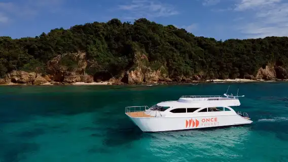 ทัวร์ 1 วัน หมู่เกาะพีพี เกาะไข่ + อ่าวมาหยา + Ko Mai Phai + เกาะไม้ท่อน พร้อมเรือเล็กอายซ่า