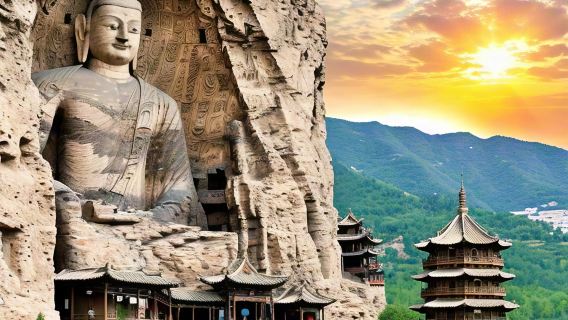 Yungang Grottoes, Hanging Temple, and Yingxian Wooden Pagoda (Special Summer private charter)