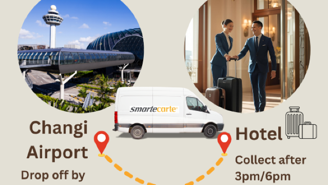 Baggage / Luggage Delivery Service from Changi Airport to Hotels in Singapore