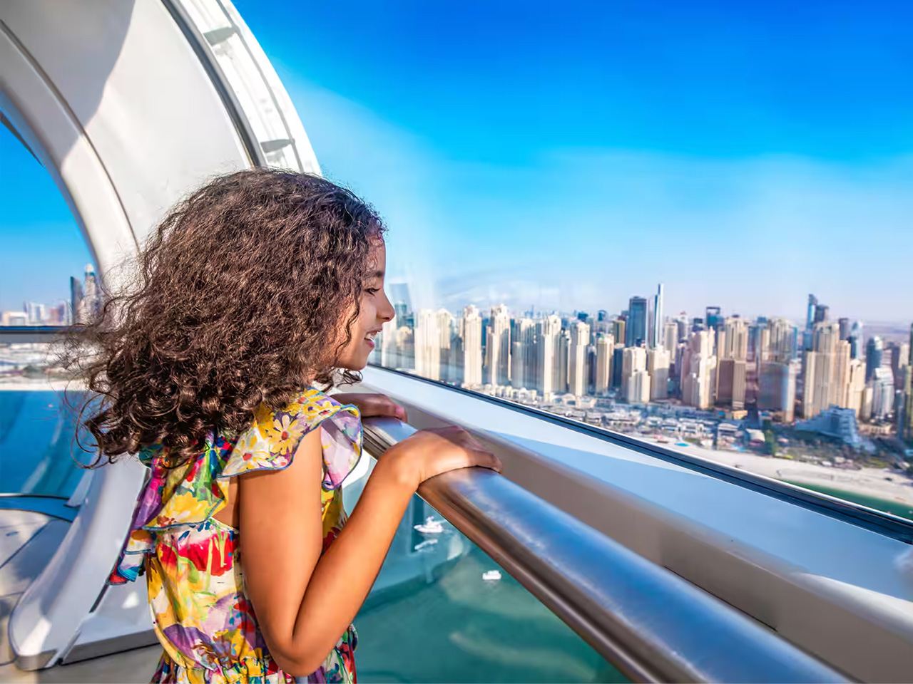 アラブ首長国連邦ドバイ ブルーウォーターズ島 Ain Dubai（ドバイの目観光） - 観覧車基本観光/プラス観光/プレミアム観光 セットメニューから選択可能 - 入場チケット単体/送迎付きオプションあり