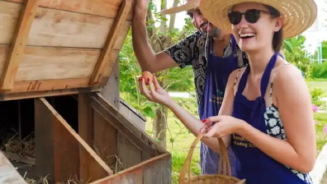 泰國清邁 奶奶家泰式料理烹飪課程【椰皮旅行】小班教學