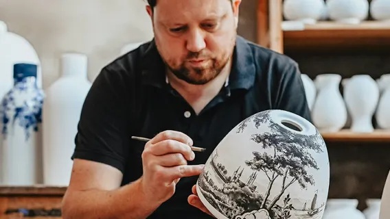 Royal Delft: Fábrica y Museo de Cerámica Azul de Delft