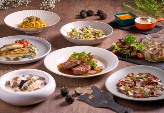 [22% OFF] Holiday Inn Golden Mile Hong Kong | Osteria | Discover the Black Truffles from Umbria, Italy | Chef Fabio's Lunch/ Dinner Tasting Menu