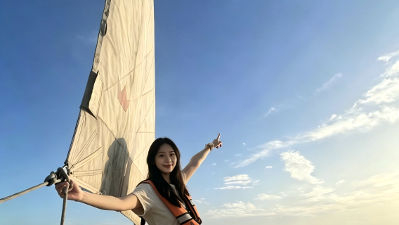 青島帆船出海｜可體驗掌舵 | 體驗升帆 | 乘風破浪，沉浸式玩轉碧海風情