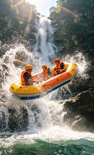 [This Week's Special Offer] 1-day tour to Qingyuan Gulong Gorge full rafting attraction|Optional roundtrip transfer/Attraction Combo Tickets Available / Cliff Ride/ Glass Skywalk