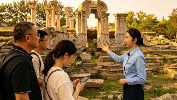 Beijing Yuanmingyuan - personlig rundvisning
