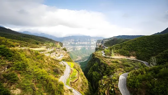 [Tour privado personalizado] Excursión privada de un día desde Anyang, Henan al Gran Cañón de Taihang con vehículo privado