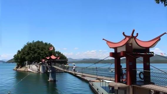 Lawatan Sehari Tasik Qiandao | Menaiki Bot Menjelajah Pulau Moonlight Kawasan Pusat + Pulau Meifeng dengan Perkhidmatan Hantar-Jemput
