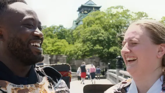 Onore-Esperienza Budo e Cultura un tempo praticata dai samurai per completare il tutto presso il castello di Osaka