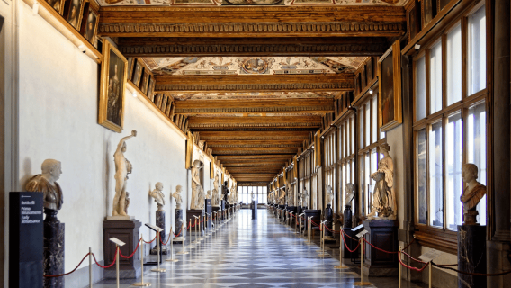 Florence: Uffizi Gallery Guided Tour in Chinese