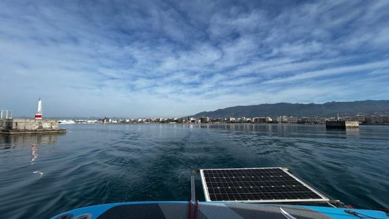 Kalamata: Private or Shared Catamaran Cruise with Meal
