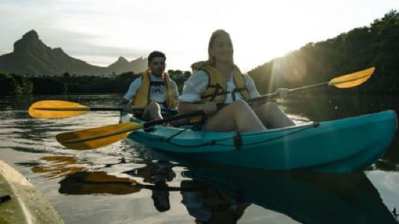 Mauritius: Guided Sunrise Kayak Tour on the Tamarin River