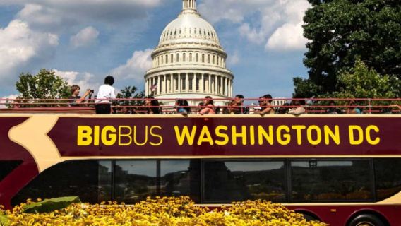 Open-top Double-decker Sightseeing Bus - BIG BUS Washington D.C.