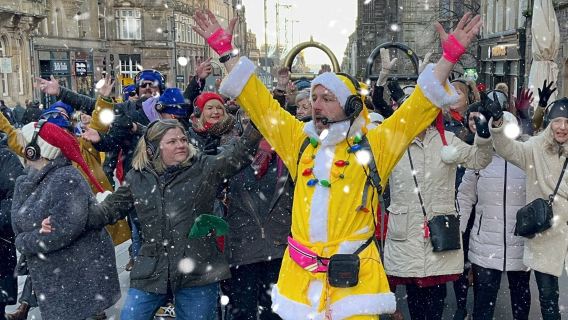 A Festive Silent Disco Adventure in Glasgow (December)