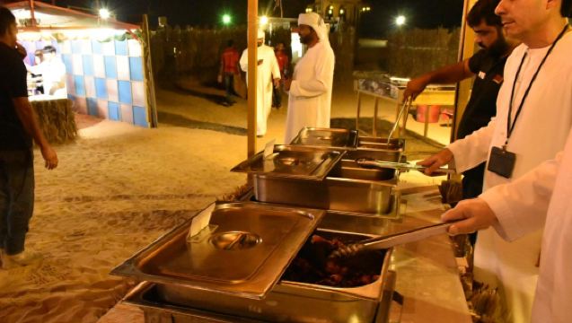 From Dubai Safari: Desert Thrills & BBQ Feast