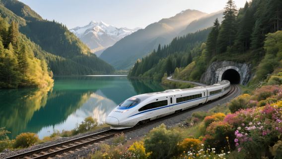 Excursión de un día a Jiuzhaigou desde Chengdu/estación Jiuzhaigou Huanglong (excursión grupal en idioma chino)