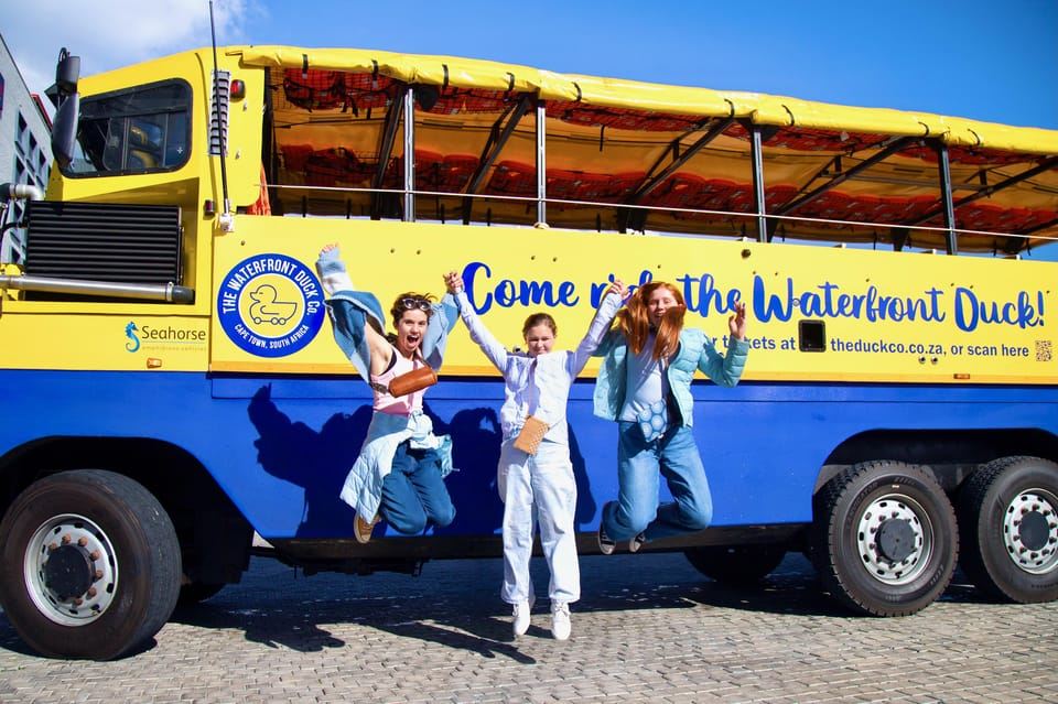 Cape Town: Waterfront Duck Boat Tour