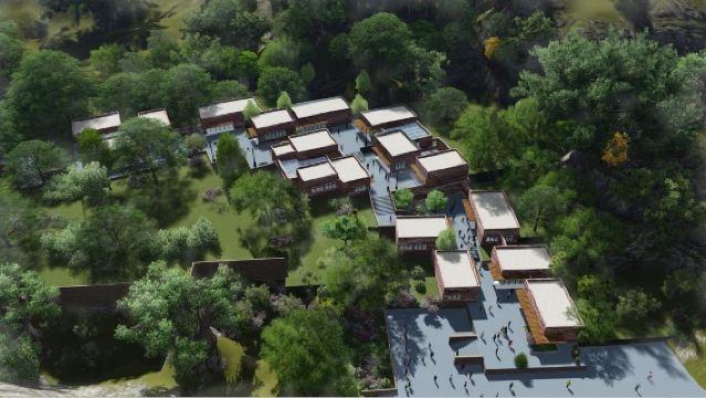 中國邯鄲市區出發：響堂山石窟+新義公路雕塑+媧皇宮 共乘遊