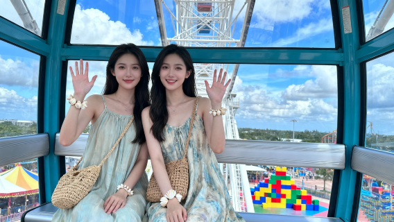 海口長影奇幻樂園旅拍【跟拍攝影親子照情侶閨蜜兒童跟拍家庭旅拍】