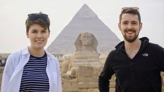 Piramidi di Giza, ingresso all'interno + giro in cammello e Museo Egizio a Il Cairo tour giornaliero privato
