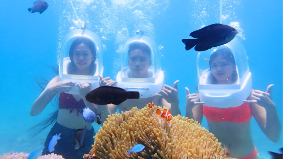 Immersione con casco