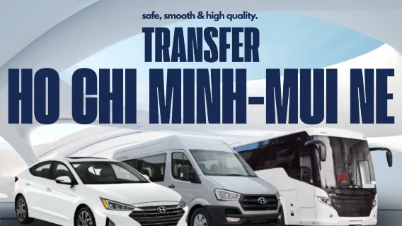 Ho Chi Minh-Mui Ne Route (And vice versa):Sleeping, Seater Bus, Limo and Private Transfer BY GO365vn