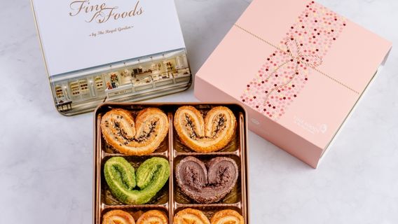 The Royal Garden | Fine Foods Shop | Butterfly Cookies (Palmiers) - Premium Gift Set 