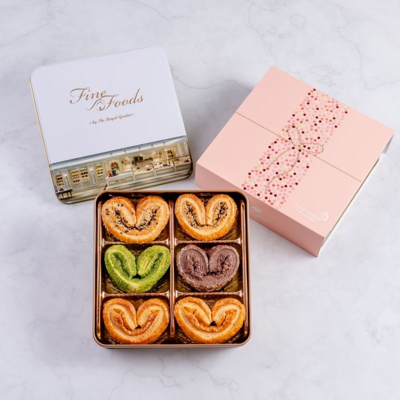 Hotel Royal Garden|Pastelería Imperial Garden|Caja de regalo suprema de palmeras de hojaldre