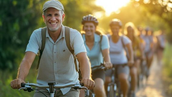 Excursión en bicicleta a Leipzig New Lakeland para un grupo privado