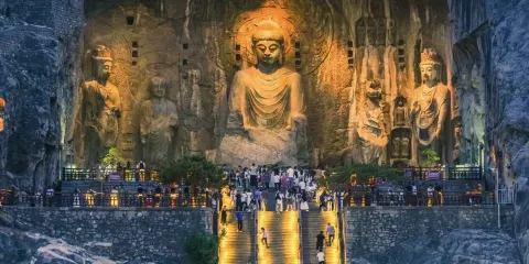 龍門石窟純玩半日遊【可選含門票+2小時精品講解+藍牙耳麥】