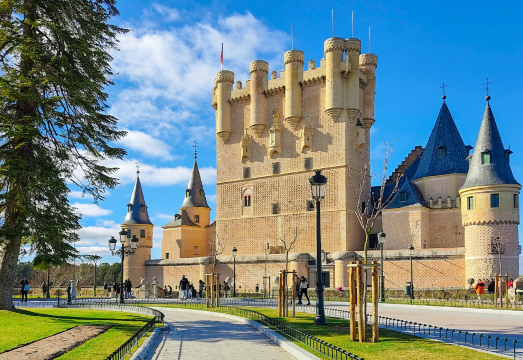 1-day tour to Alcázar of Segovia + Catedral de Segovia + Aqueduct + Church of Saint Martin of Tours in Madrid