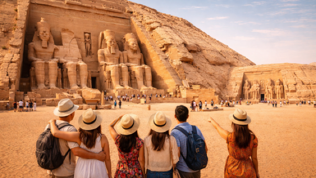Excursión a Abu Simbel desde Luxor con traslado a Aswan