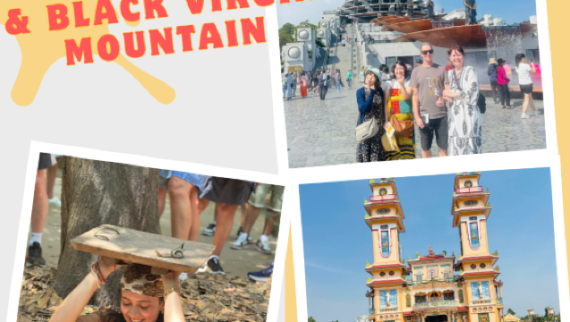 ทัวร์ 1 วัน | อุโมงค์กู๋จี&เขาพระแม่ธรณี – วัดสูงเทียนนินห์ | ออกเดินทางจากโฮจิมินห์